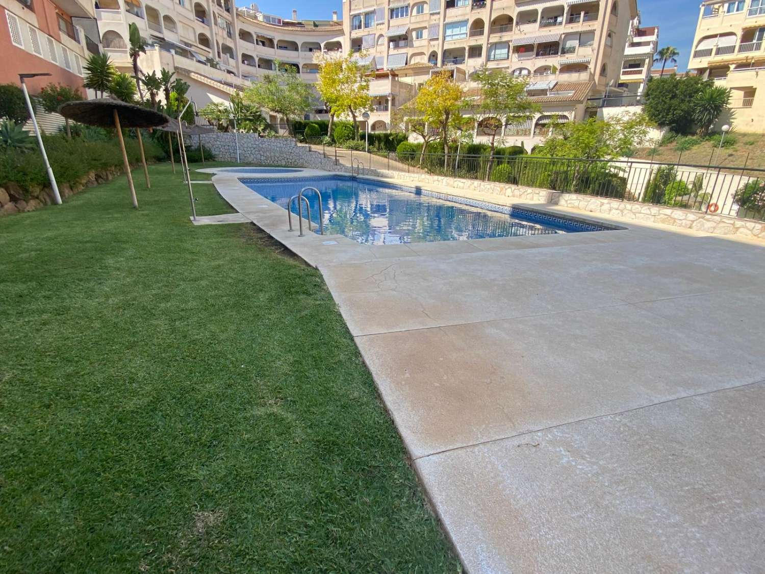 Se vende 1 dormitorio y 1 baño, garaje y piscina.