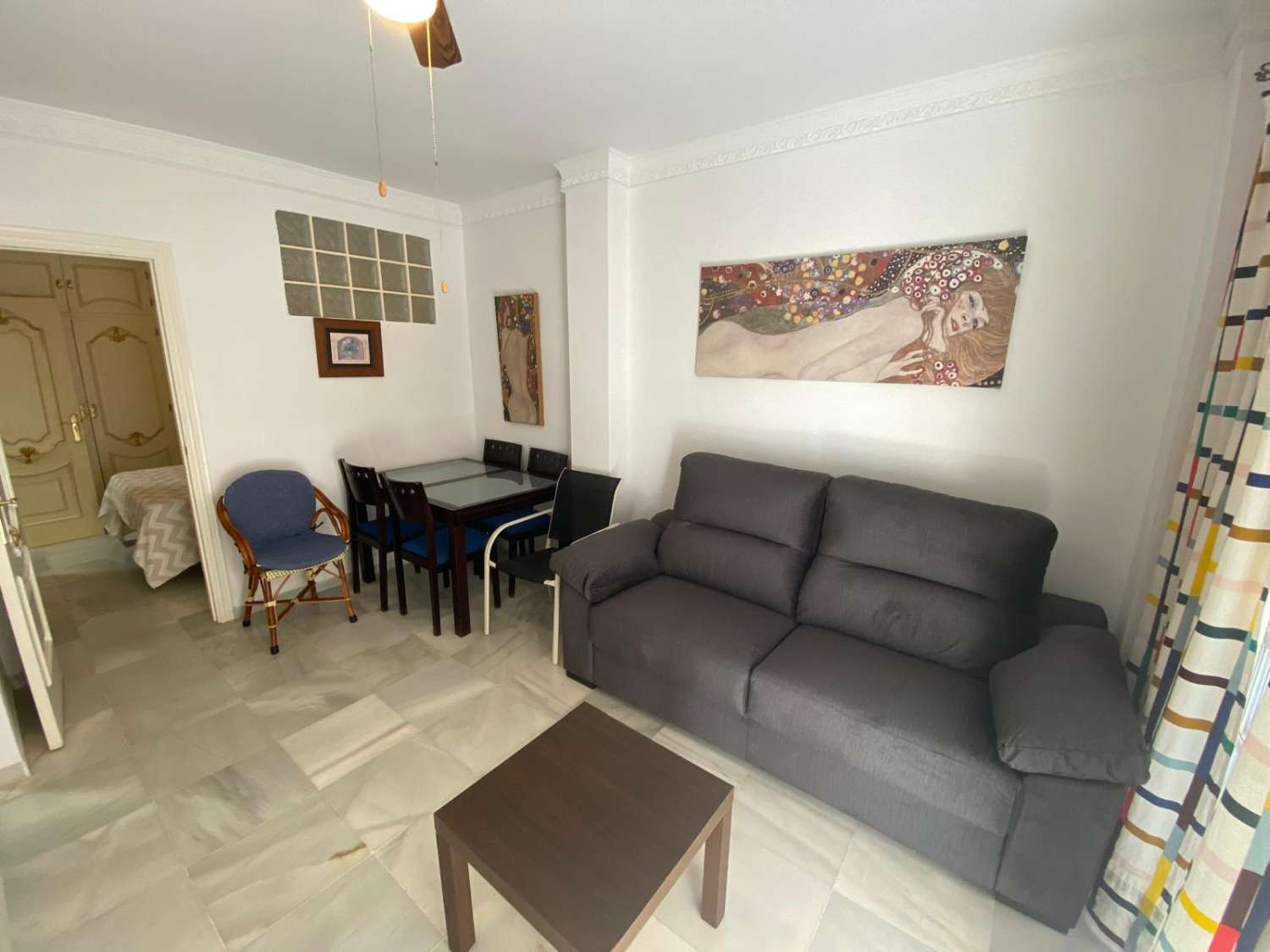 Apartamento de 1 dormitorio y 1 baño Larga Temporada