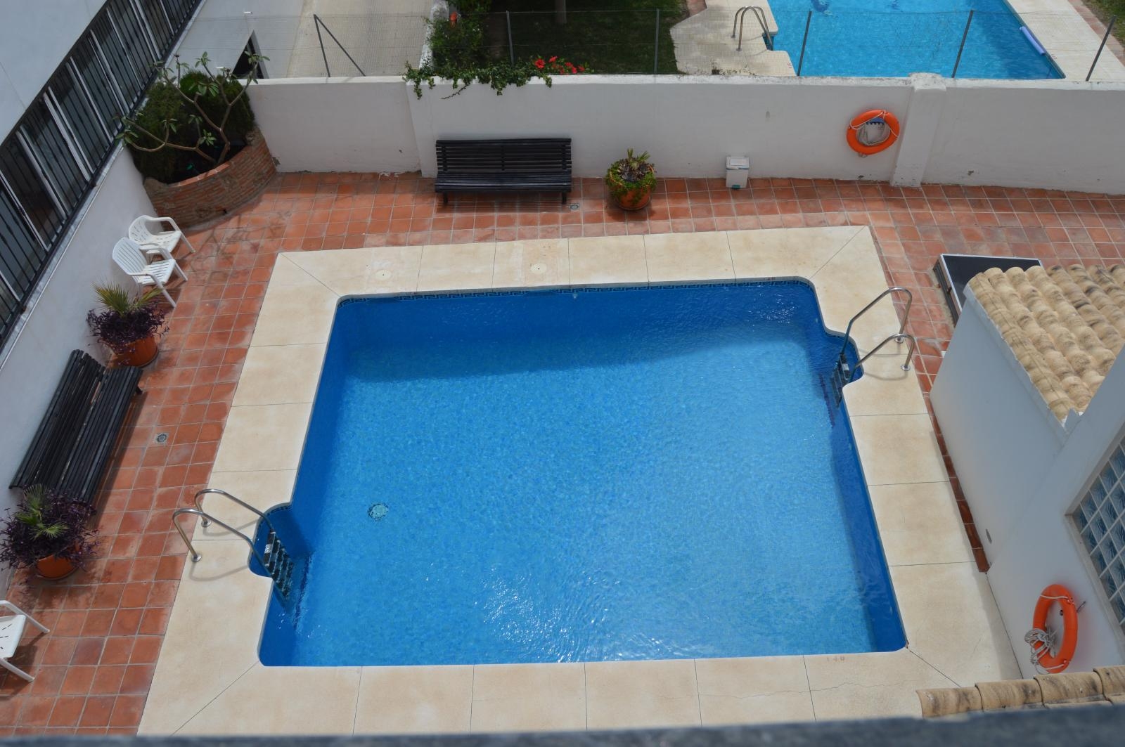 Apartamento 1 dormitorio con piscina en Los Boliches